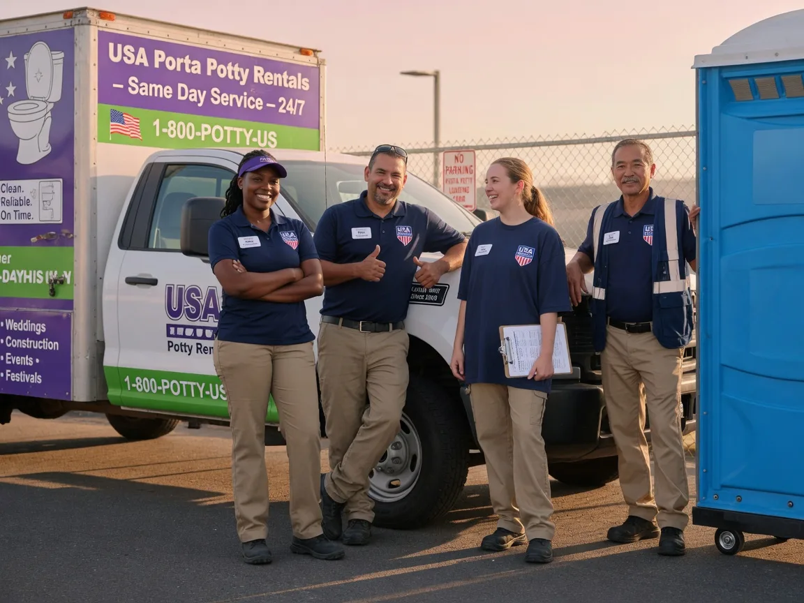 Porta Potty Rental company in Hanover, PA